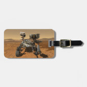 Ausdauerrenderung auf der Oberfläche von Mars. Gepäckanhänger (Vorderseite horizontal)