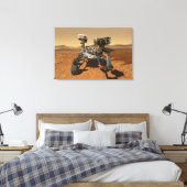 Ausdauerrenderung auf der Oberfläche von Mars. Leinwanddruck (Insitu (Schlafzimmer))