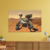 Ausdauerrenderung auf der Oberfläche von Mars. Leinwanddruck (Insitu (Wohnzimmer))