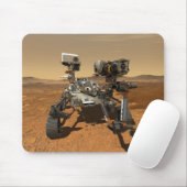 Ausdauerrenderung auf der Oberfläche von Mars. Mousepad (Mit Mouse)