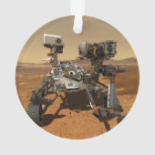 Ausdauerrenderung auf der Oberfläche von Mars. Ornament (Rückseite)