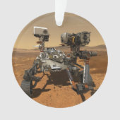 Ausdauerrenderung auf der Oberfläche von Mars. Ornament (Vorderseite)
