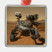 Ausdauerrenderung auf der Oberfläche von Mars. Ornament Aus Metall (Vorne)
