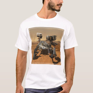 Ausdauerrenderung auf der Oberfläche von Mars. T-Shirt