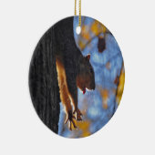 Ausdehnen des Eichhörnchens Keramikornament (Rechts)