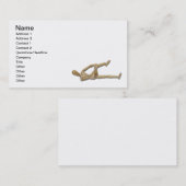 Ausdehnen des Knies und der Schultern Visitenkarte (Vorne/Hinten)