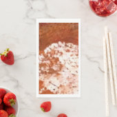 Ausdruck Blütenpapier Napkin Serviette (Beispiel)