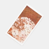 Ausdruck Blütenpapier Napkin Serviette (Ecke)