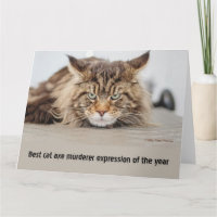 Ausdruck des besten Katzenax-Mörders