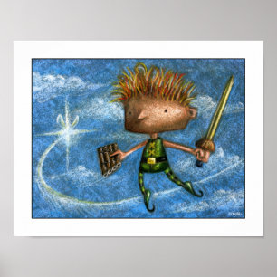 Ausdruck "Forever Young" 11" x 14" Poster