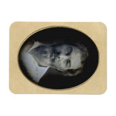 Ausdruck in den Augen von Walt Whitman Magnet (Horizontal)