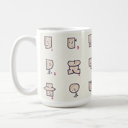 Ausdruck Kaffeetasse (Links)