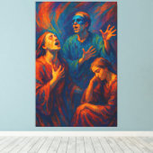 Ausdruck Leinwanddruck (Insitu (Holzboden))