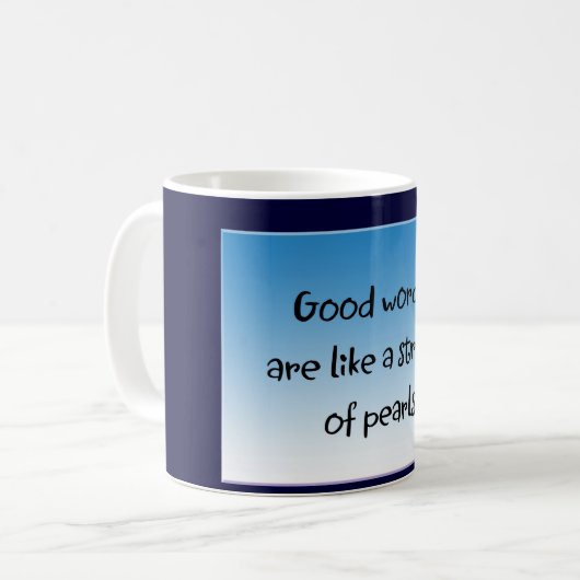 Ausdruck-Tasse Kaffeetasse (Vorderseite Links)