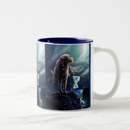 Ausdruck-Tassen Zweifarbige Tasse (Rechts)