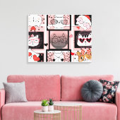 Ausdrücke Leinwanddruck (Insitu (Wohnzimmer))