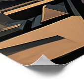 Ausdrücke von Jazz Wall Picture Poster (Ecke)