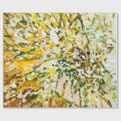 Ausdrückend geprägte Farbe auf der Leinwand, erste Geschenkpapier (Flach)