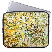 Ausdrückend geprägte Farbe auf der Leinwand, erste Laptopschutzhülle (Vorderseite)