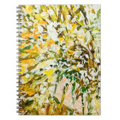 Ausdrückend geprägte Farbe auf der Leinwand, erste Notizblock (Vorderseite)