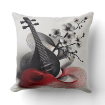 AUSDRÜCKLICHE BANJO-MUSIKNOTEN IN ROTEN SCHWARZLIN