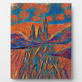 Ausdrückliche Rose im Himmel Fotoplatte