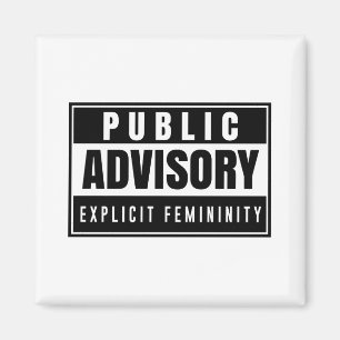 Ausdrücklicher Weiblichkeits-Magnet Magnet