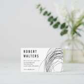 Ausdrucksarbeit Visitenkarte (Stehend Vorderseite)