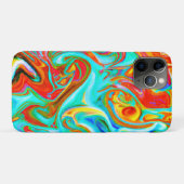 Ausdrucksfähiges Muster für farbige Abstraktionen Case-Mate iPhone Hülle (Rückseite (Horizontal))