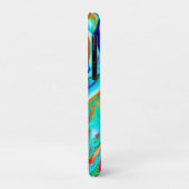 Ausdrucksfähiges Muster für farbige Abstraktionen Case-Mate iPhone Hülle (Hinten/Links)