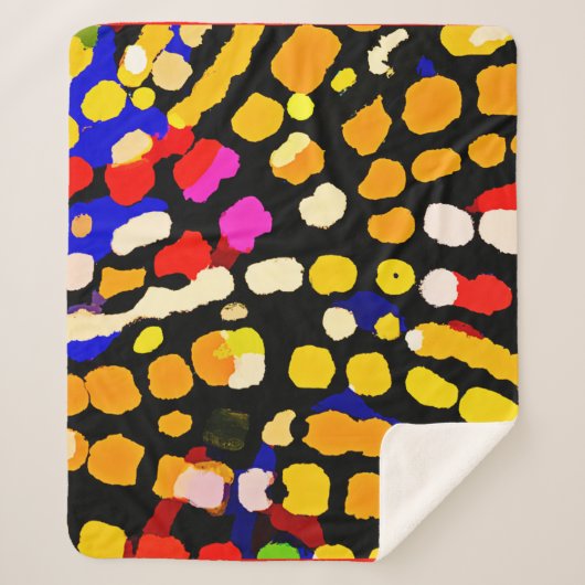 Ausdrucksfarben Sherpadecke (Vorderseite)