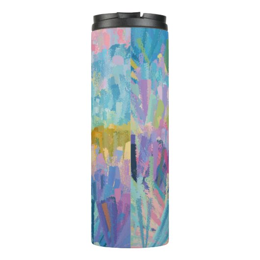 Ausdrucksfarbige Foliage Thermosbecher (Rückseite)