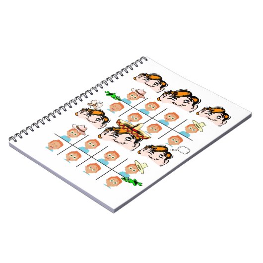 Ausdrucksformen für Notebooks Notizblock (Linke Seite)