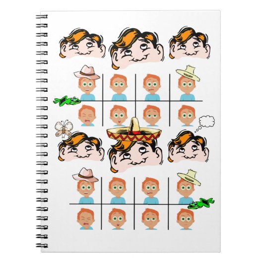 Ausdrucksformen für Notebooks Notizblock (Vorderseite)