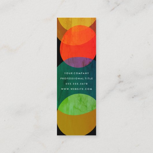 Ausdrucksformen Mini Visitenkarte (Rückseite)