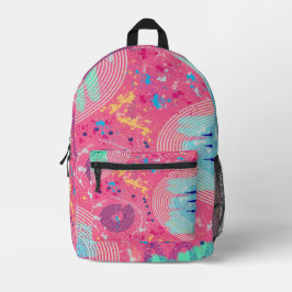 Ausdrucksfreiheit  bedruckter rucksack