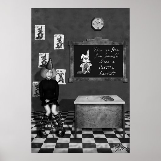 Ausdrucksminderung Poster (Vorne)