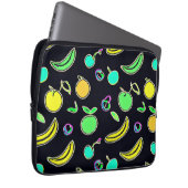 Ausdrucksstarke Fruchtsäfte Neon Artwork Laptopschutzhülle (Vorne Rechts)
