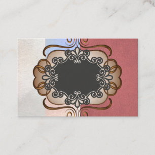 Ausdrucksstarke Multi-Tone Designer Business Card Visitenkarte