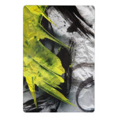 Ausdrucksvolle Bürstenanschläge der Mini Klemmbrett (Rückseite)