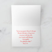 "Auseinander wachsen ändert nicht…" Karte (Innenseite)