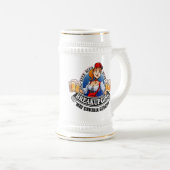 Auseinanderbrechen-Mädchen-Bier Stein (*May Bierglas (VorderseiteRechts)