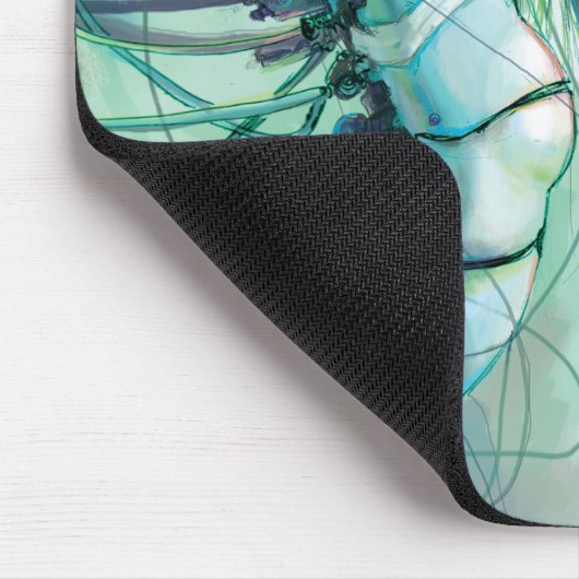 Auseinandergebaute Risse Mousepad (Ecke)