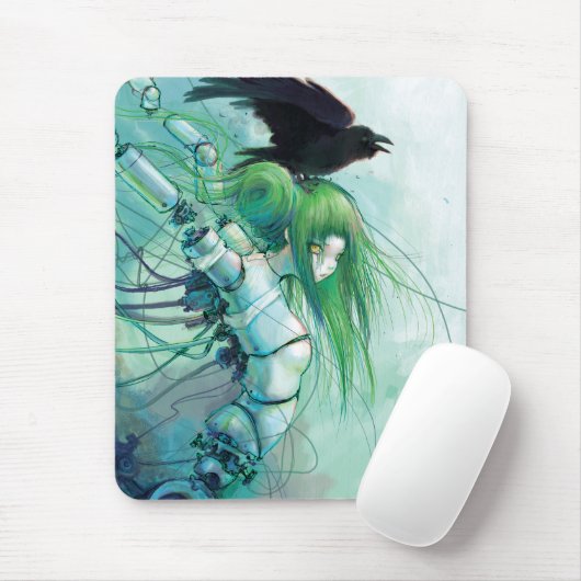 Auseinandergebaute Risse Mousepad (Mit Mouse)