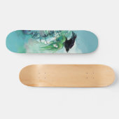 Auseinandergebautes Riss-Skateboard Skateboard (Horizontal)
