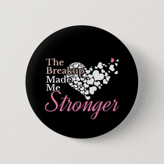 Auseinandersetzung hat mich stärker gemacht - Unte Button (Vorderseite)