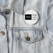 Auserlesener Proknopf Button (Beispiel)