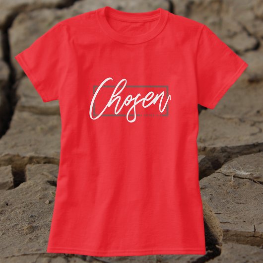 Auserwählt 1 Petrus 9:2 Bibelvers T-Shirt