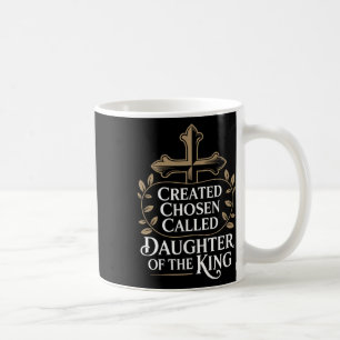 Auserwählte berufene Tochter des Königs Premium Kaffeetasse