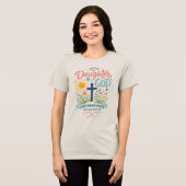 Auserwählte Tochter Gottes Tri-Blend Shirt (Vorderseite voll)